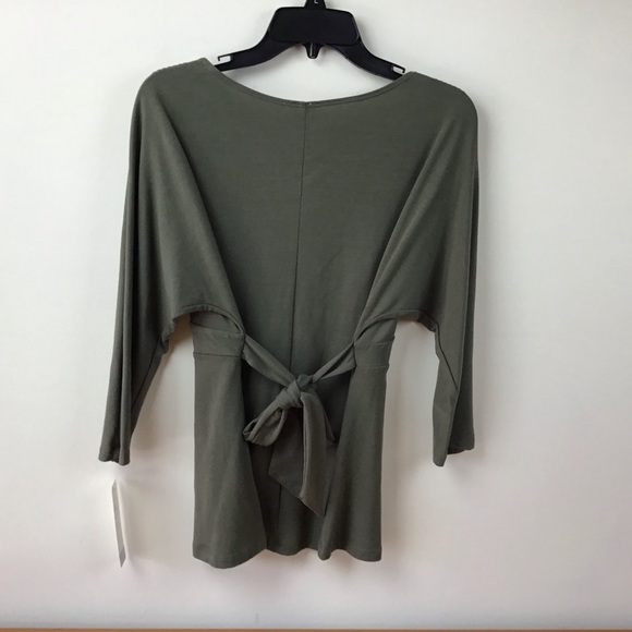 Apt. 9, Moss, Jeweled,Trim,Top. - Picture 4 of 5